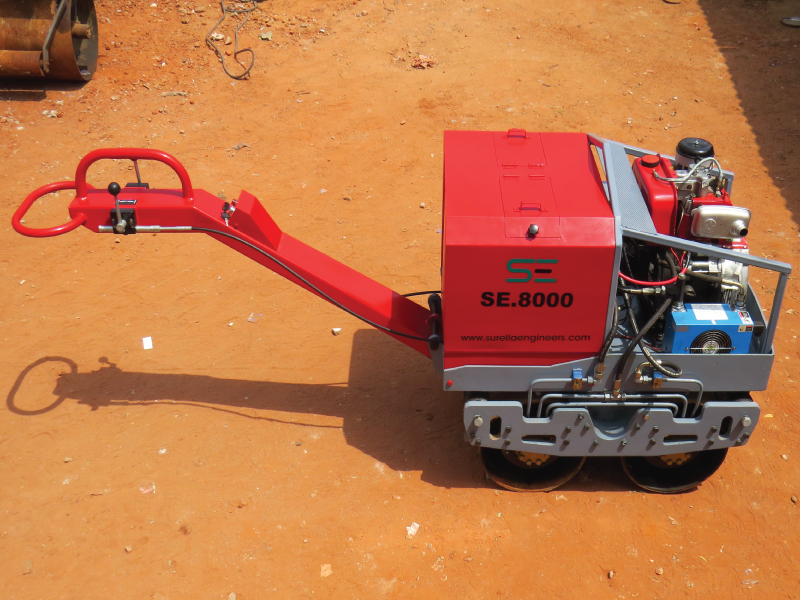 WALK BEHIND VIBRATORY ROLLER Model – SE-8000