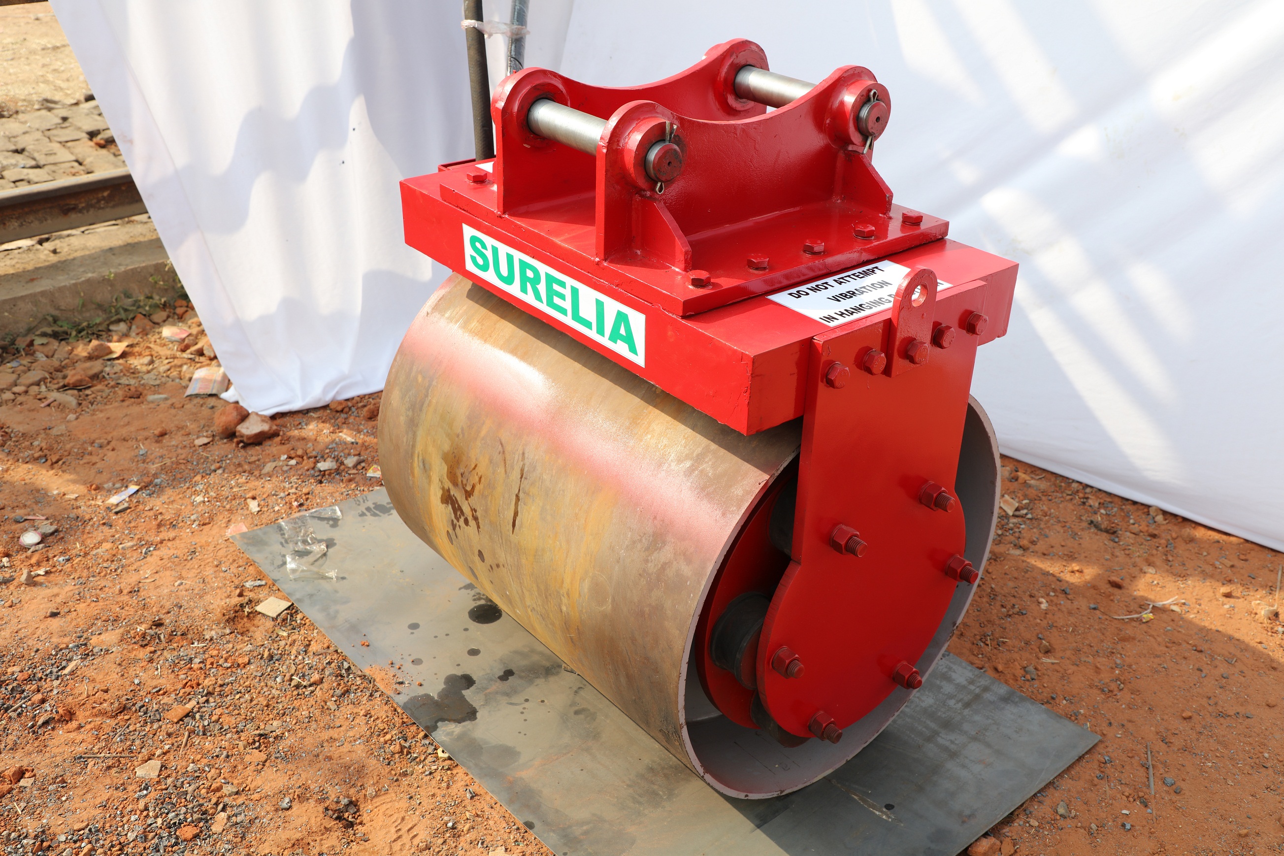 Attachment Type Vibratory Roller